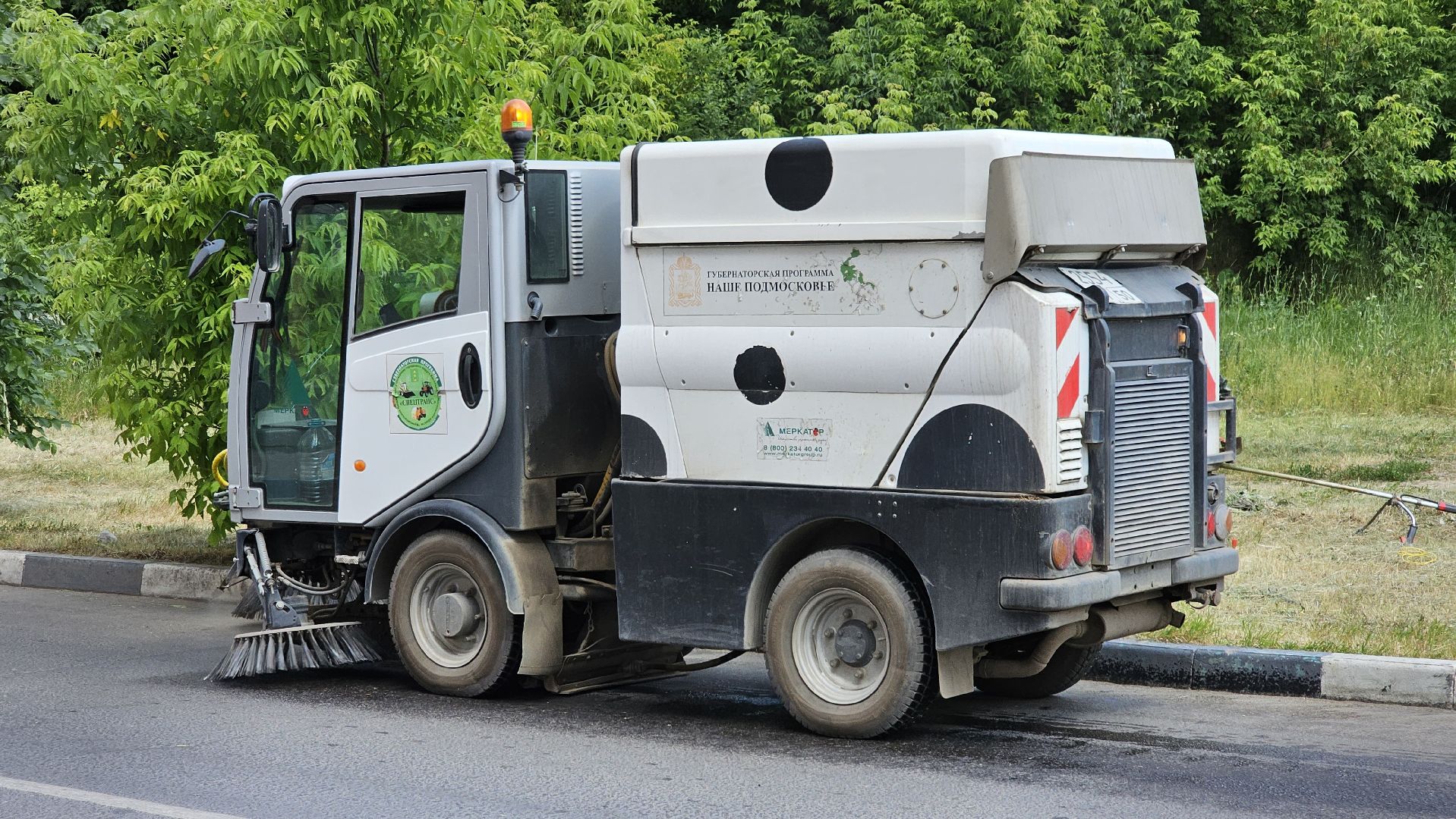 покос травы, уборка дорог, Котельники