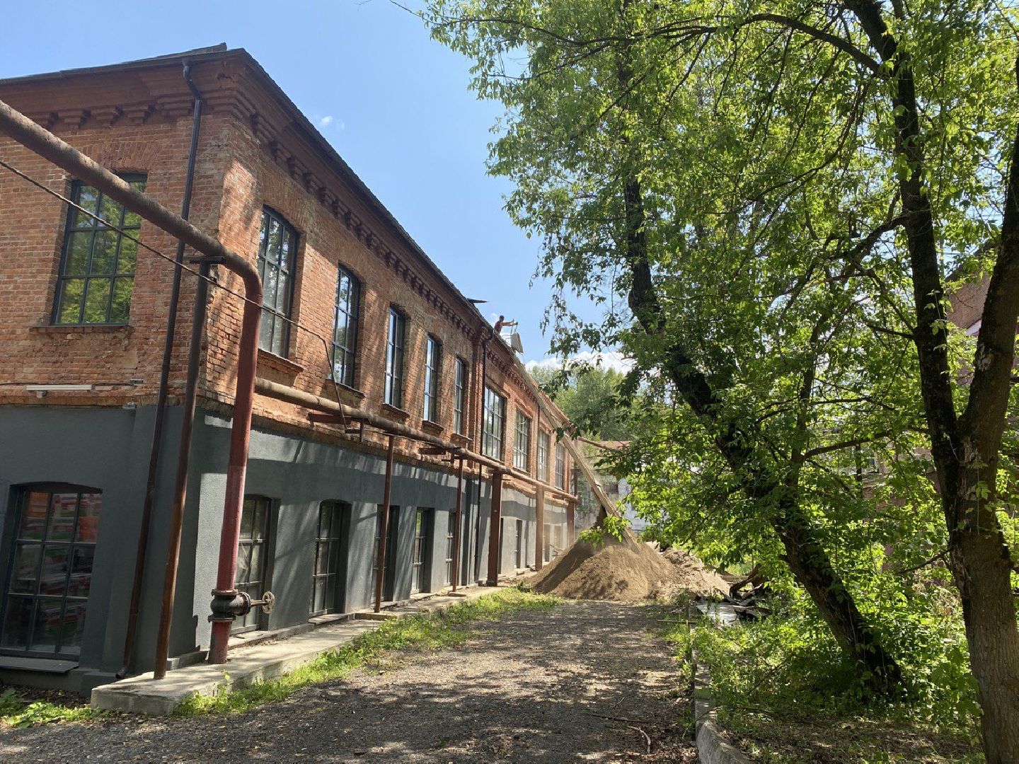 Чехов, благоустройство, панорамная площадка, крыша, завод, Энергомаш