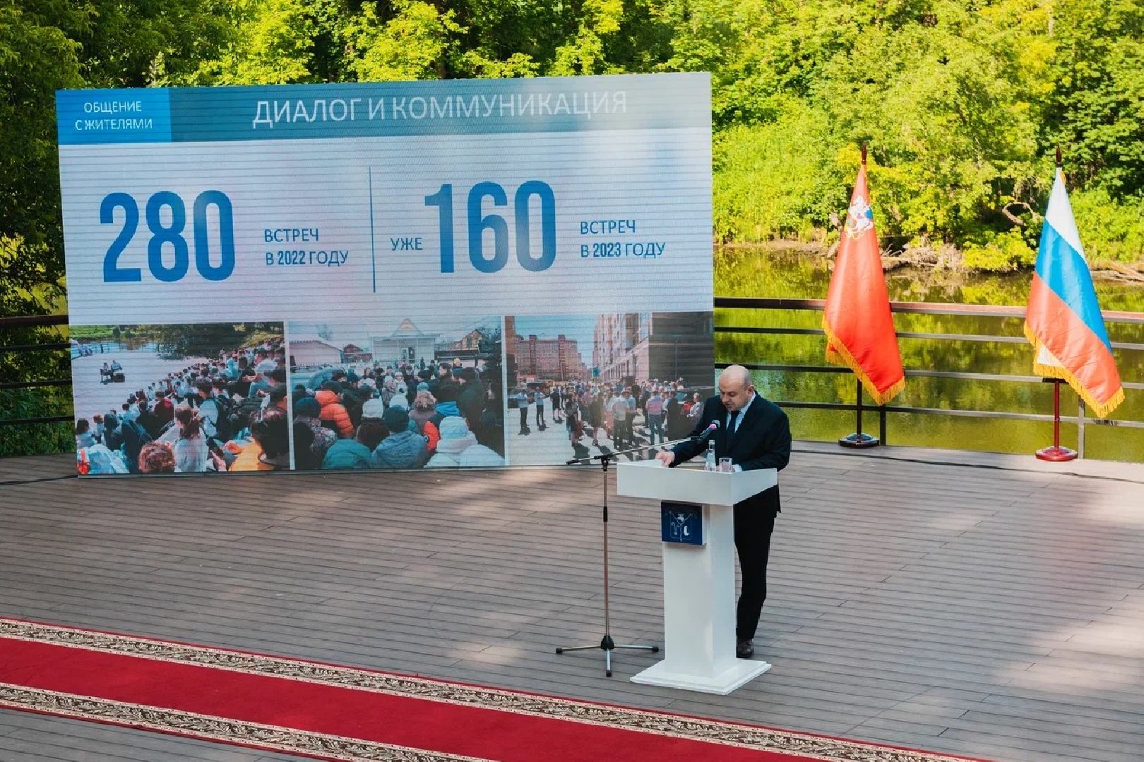 отчет главы, Лосино-Петровский, Подмосковье