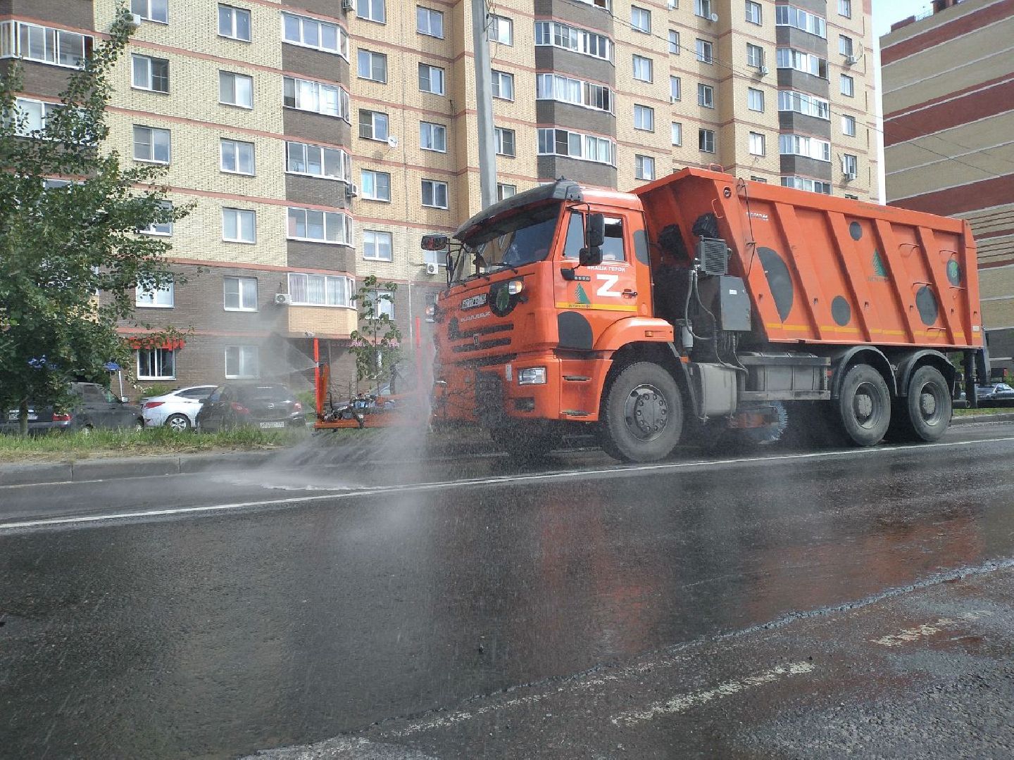 дороги, аэрация, лето, Лосино-Петровский,