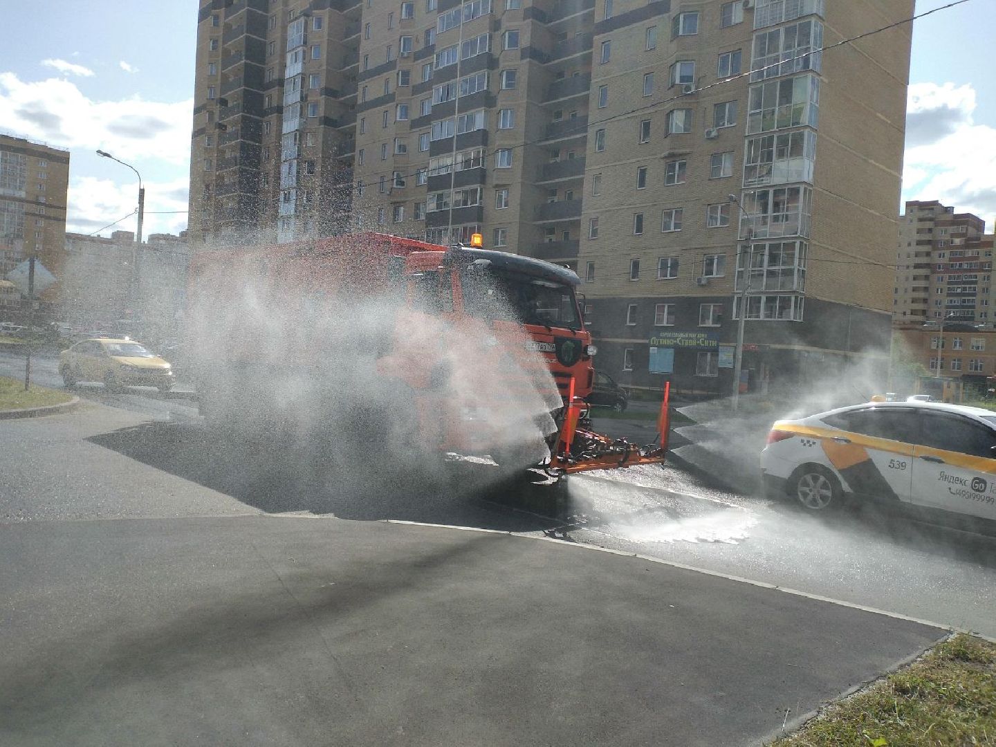 дороги, аэрация, лето, Лосино-Петровский,