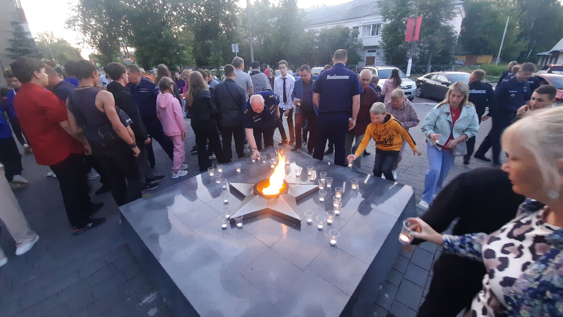 #Шатура, #свеча_памяти, #акция, #ВОВ