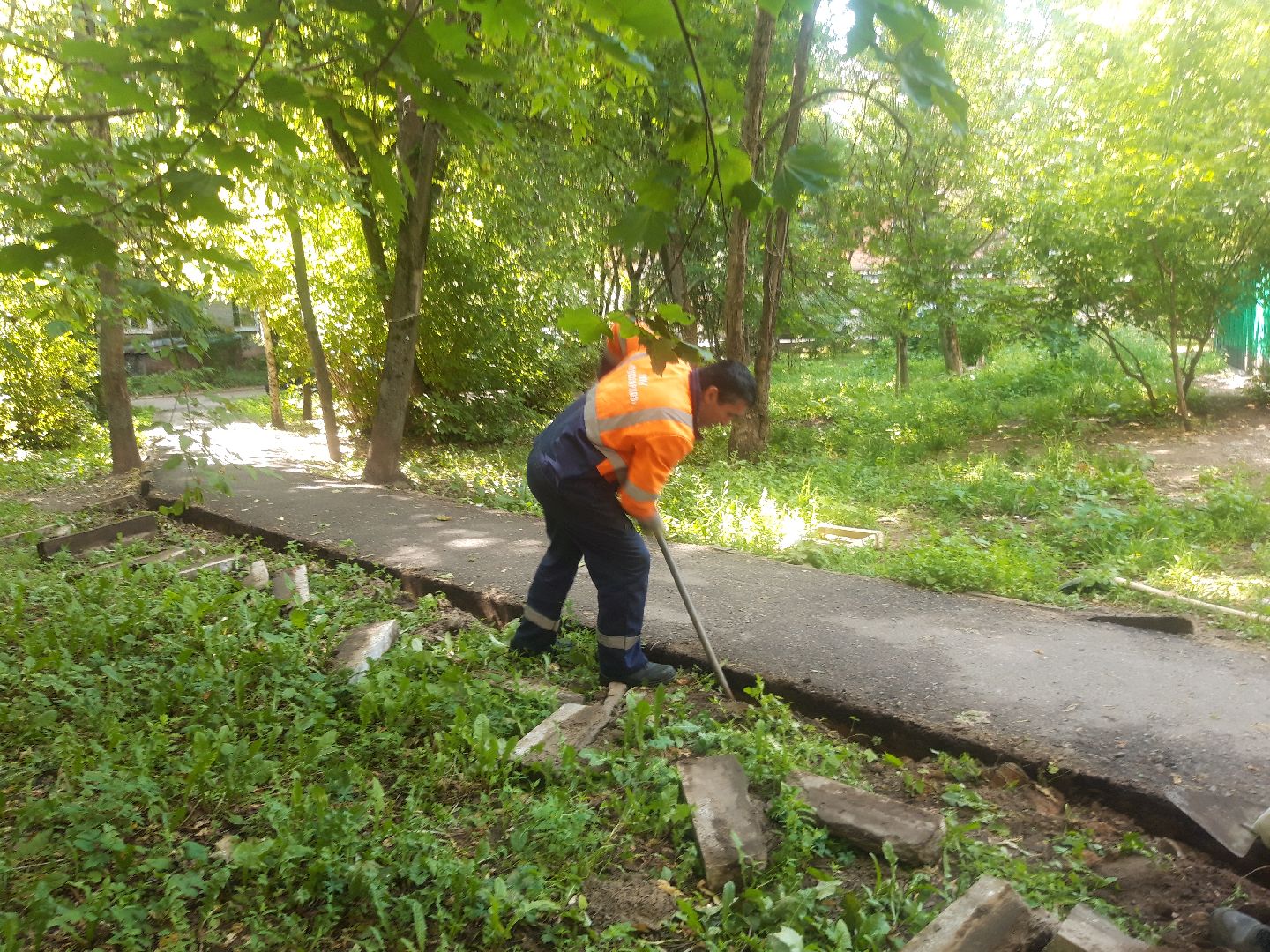 двор, доброе дело,