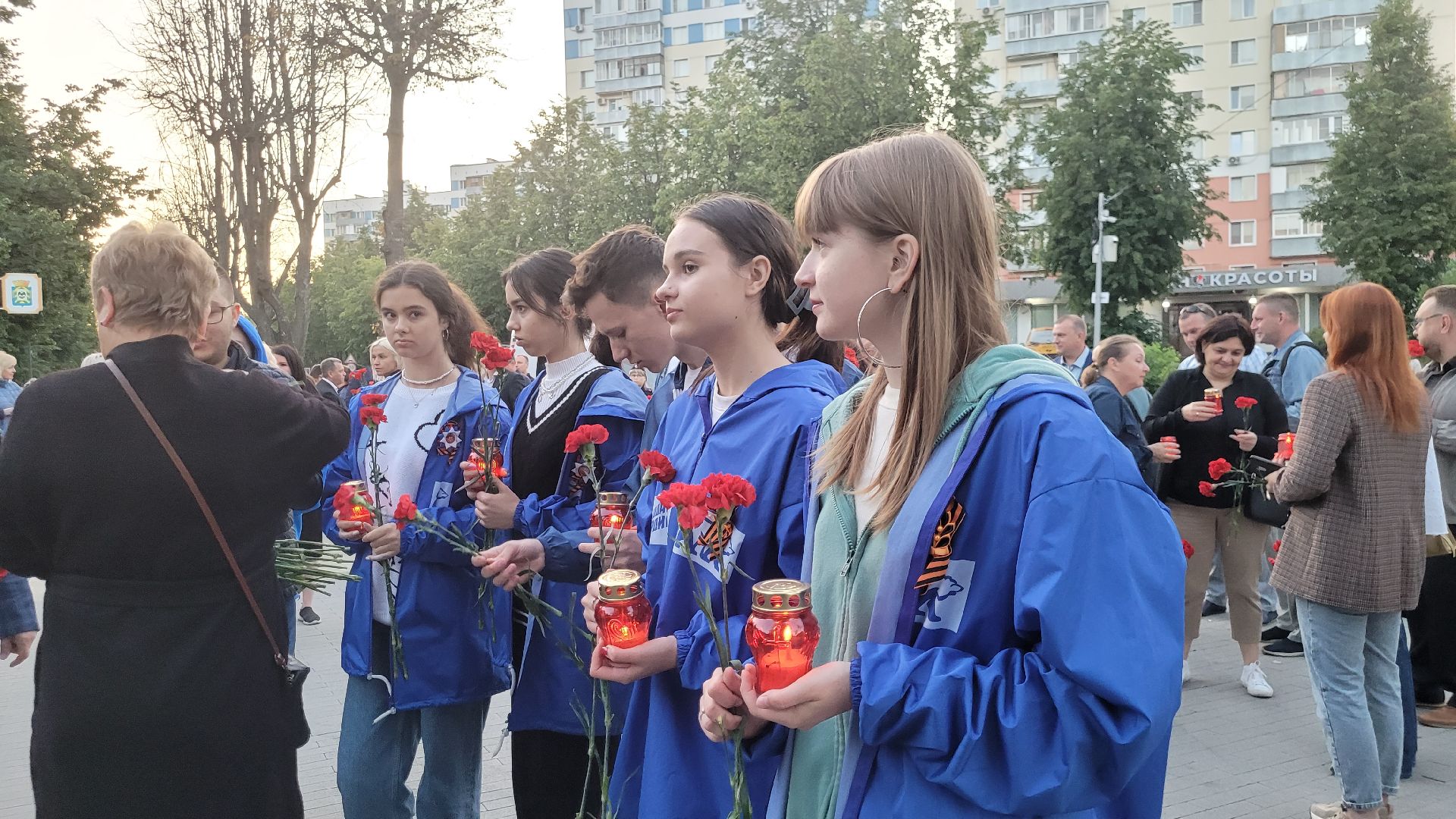 день памяти; 22 июня; возложение; видное; вечный огонь