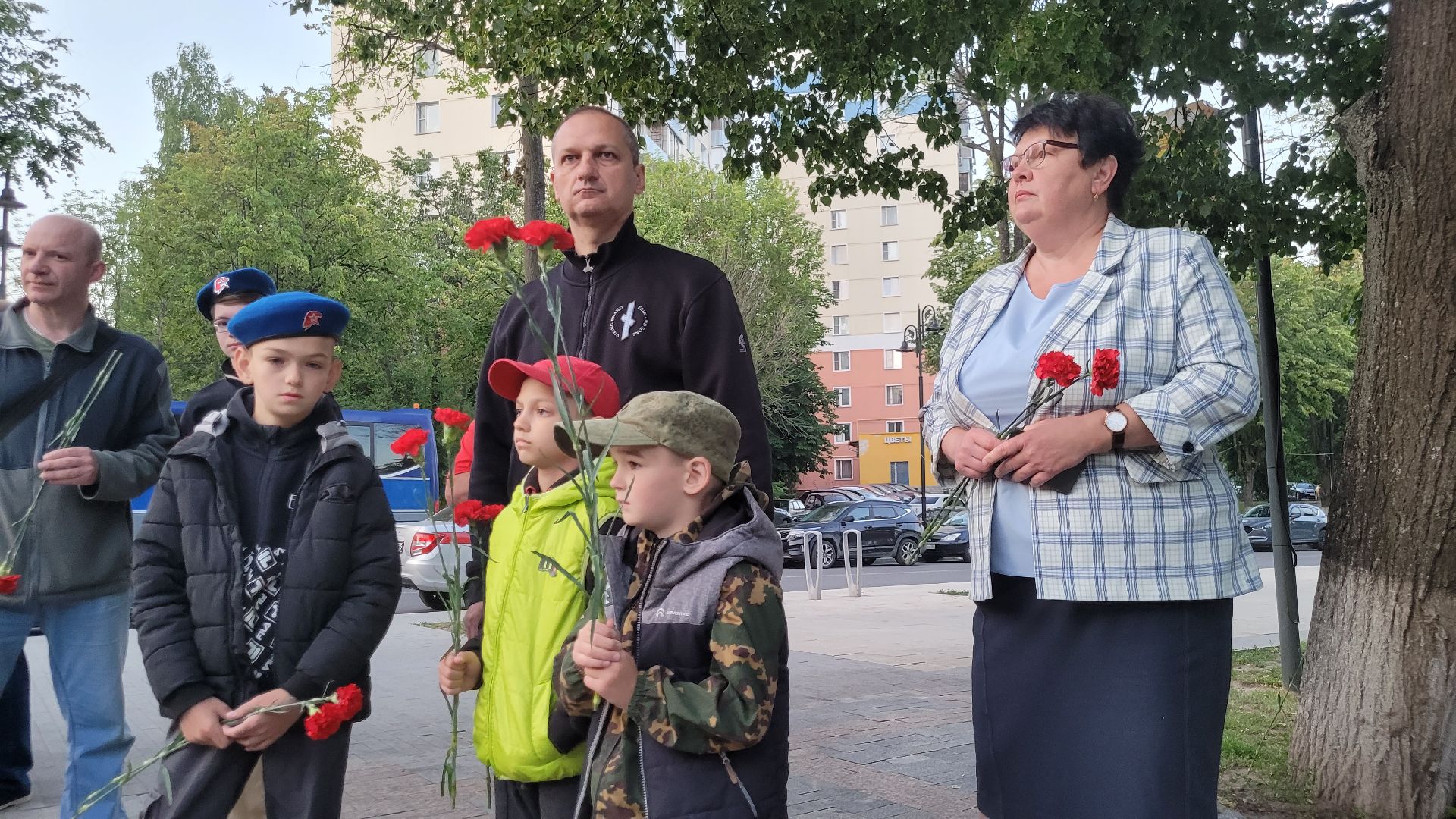 день памяти; 22 июня; возложение; видное; вечный огонь