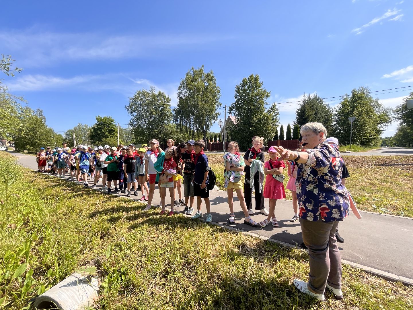 Шаховская, день памяти и скорби, дети, лагерь