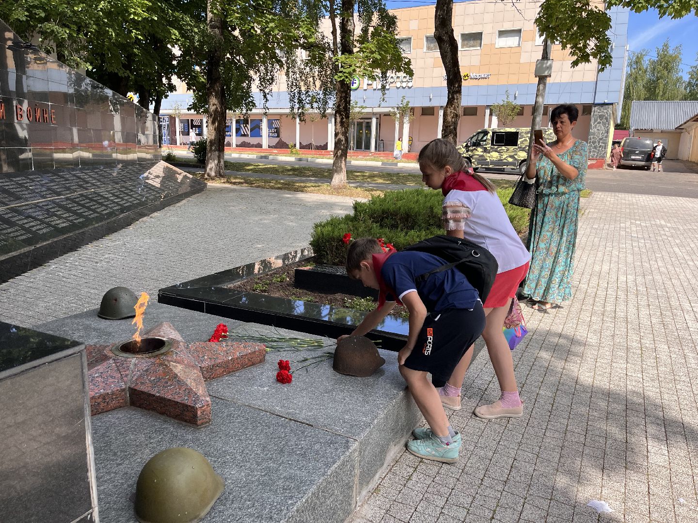 Шаховская, день памяти и скорби, дети, лагерь