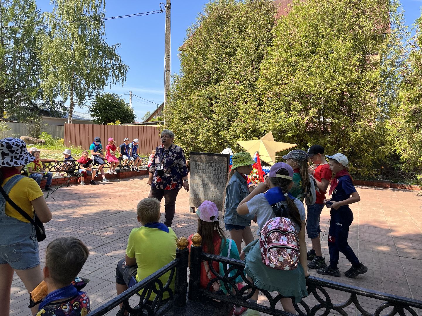 Шаховская, день памяти и скорби, дети, лагерь