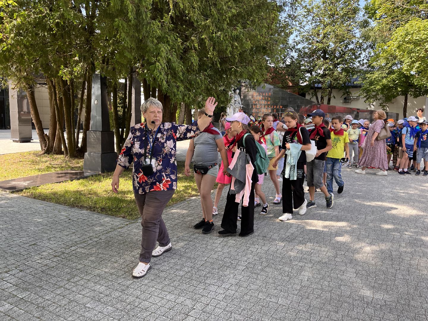 Шаховская, день памяти и скорби, дети, лагерь