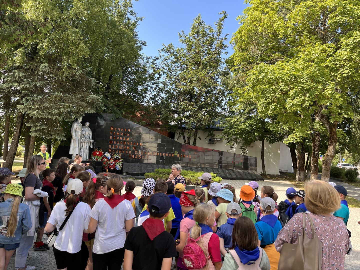 Шаховская, день памяти и скорби, дети, лагерь