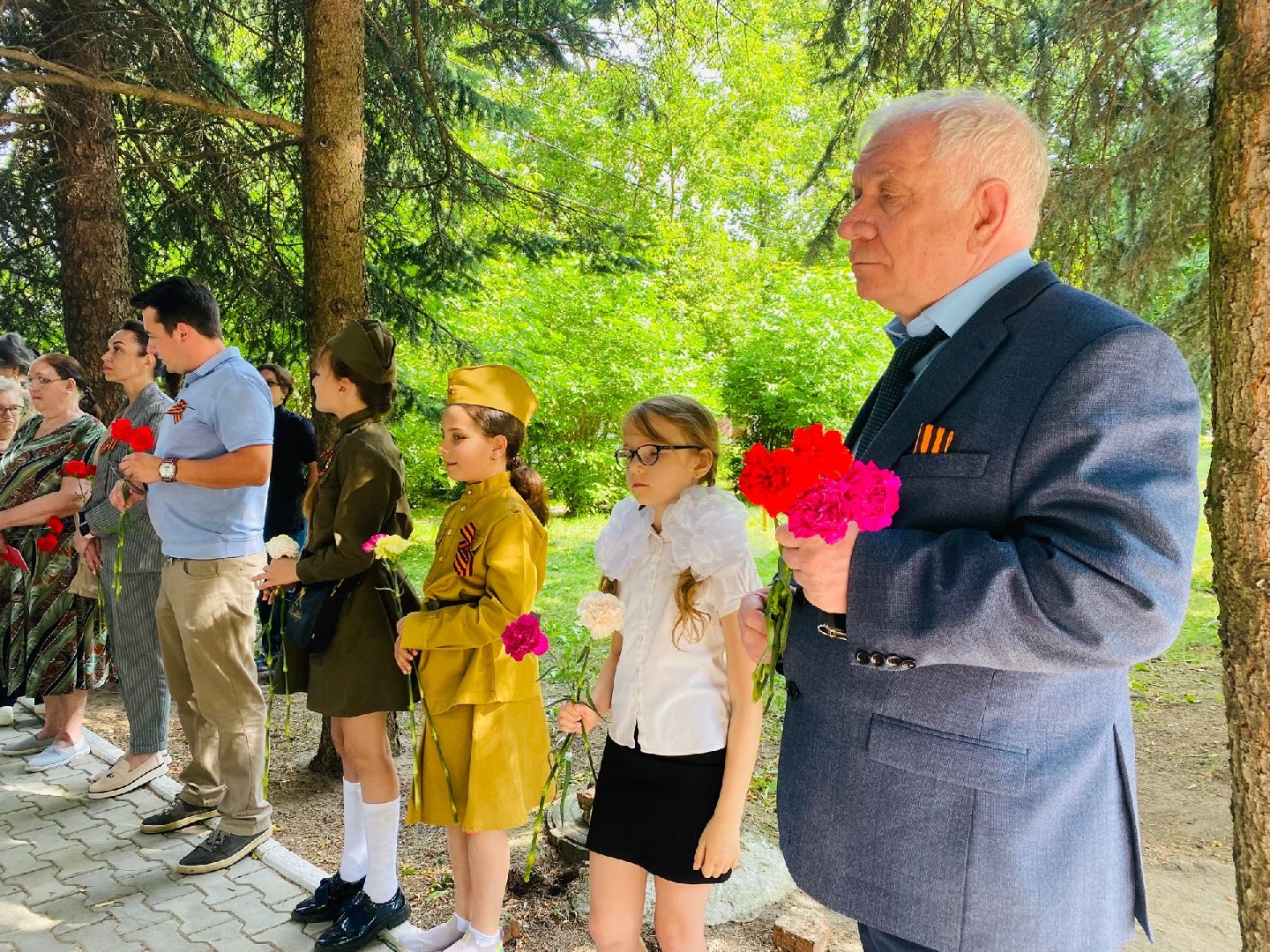 Домодедово, день памяти, памятник, дети, митинг