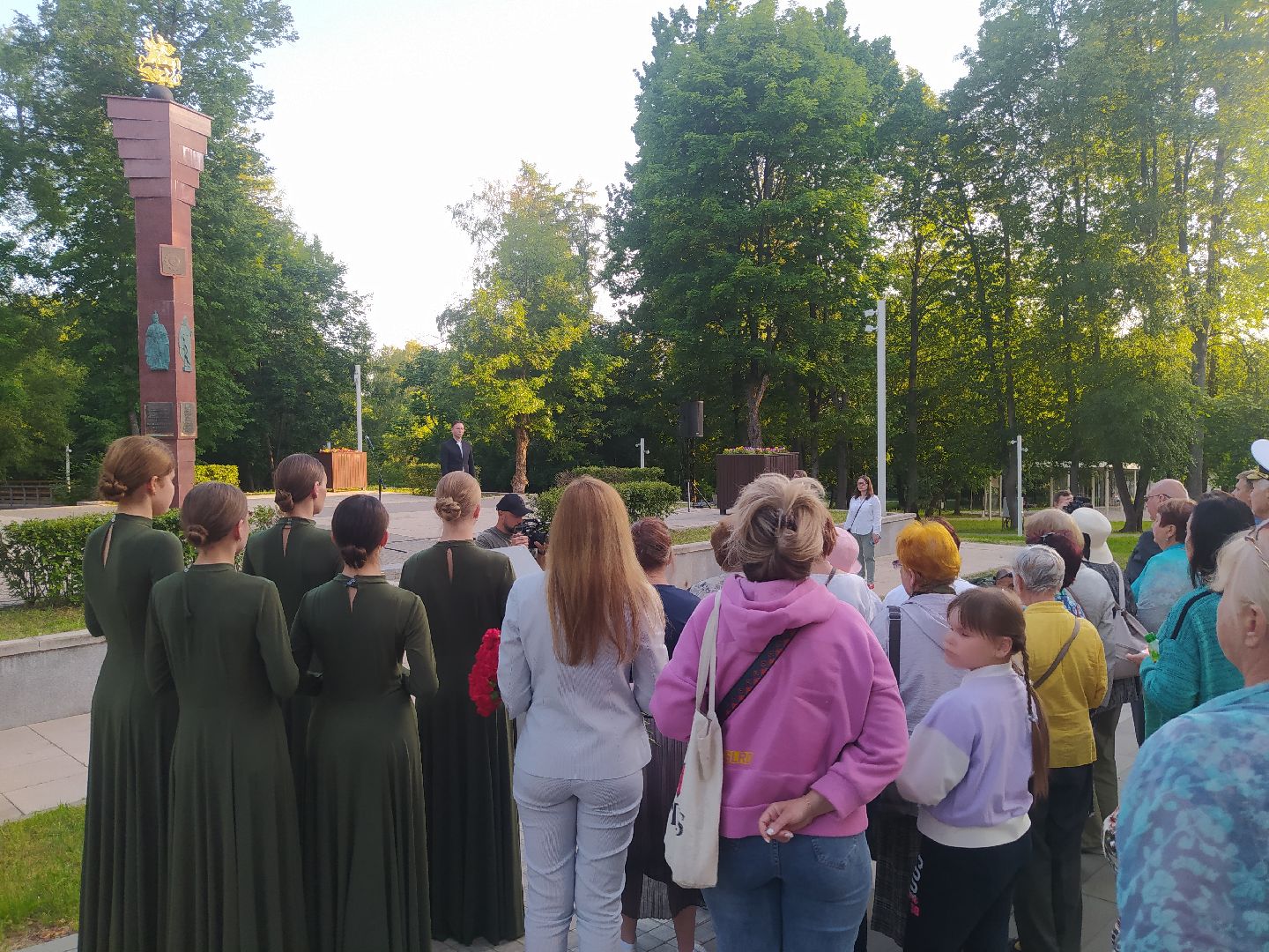 Истра, день памяти, митинг