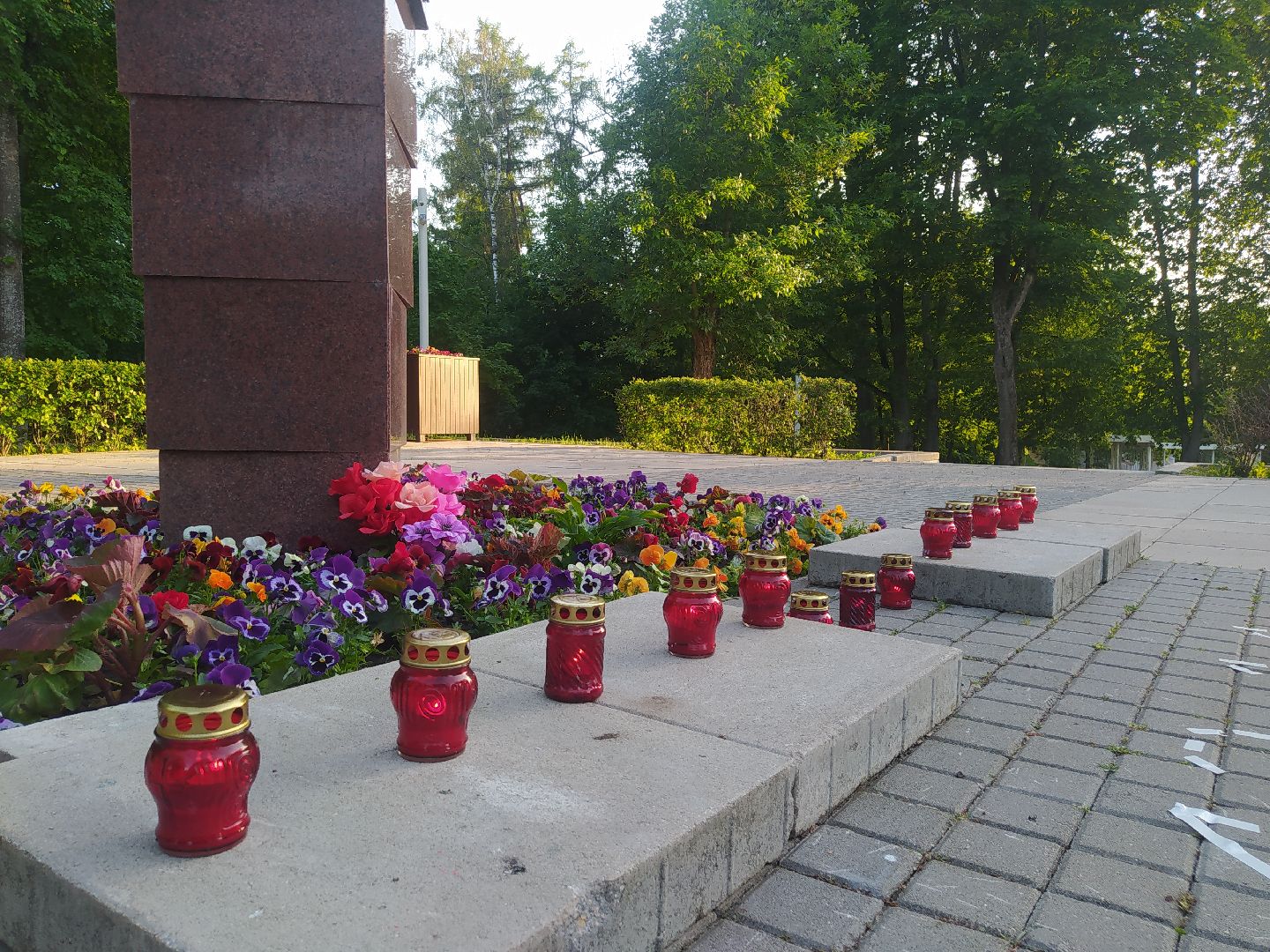 Истра, день памяти, митинг