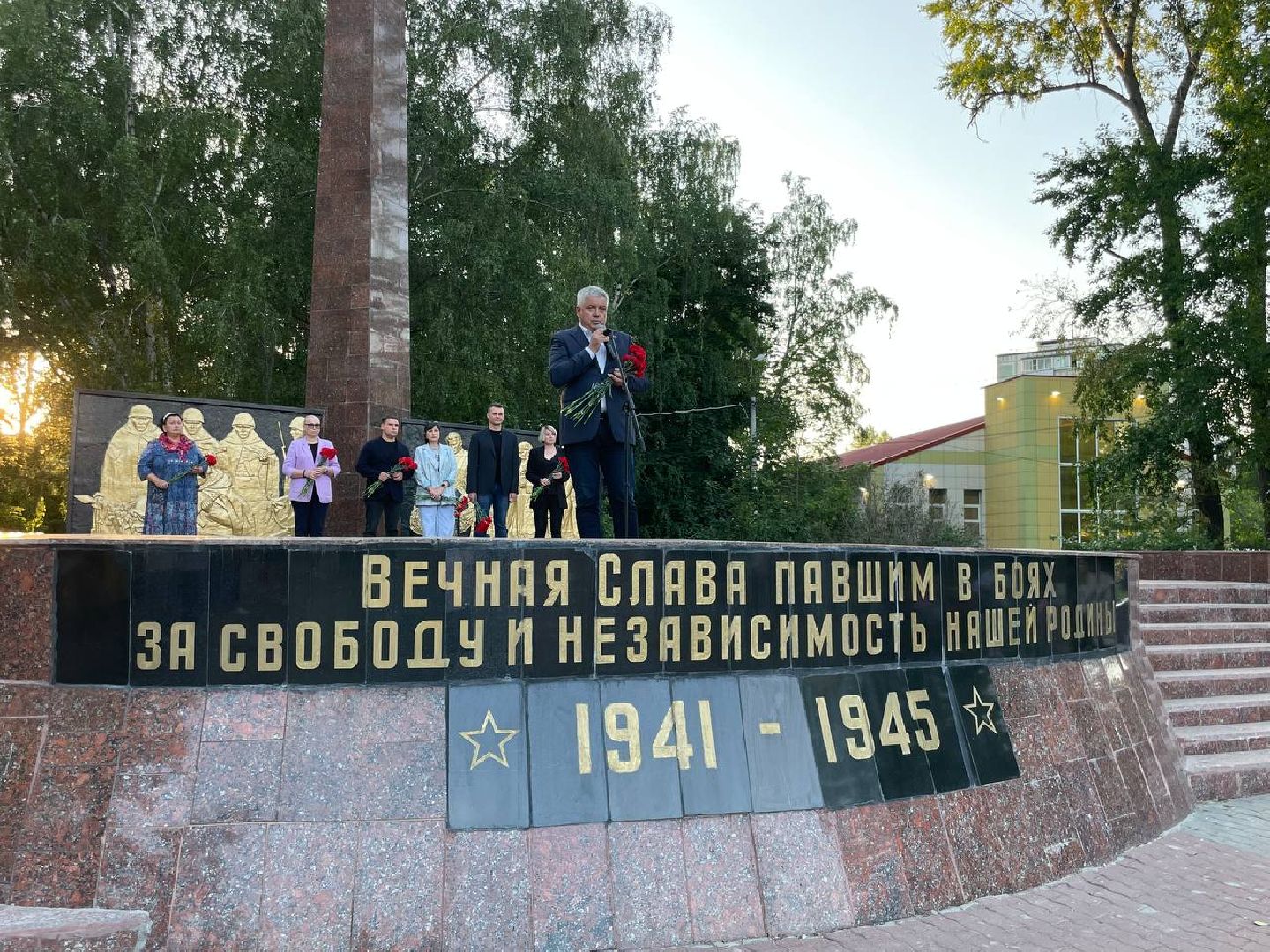 Балашиха, Подмосковье, памятные акции, День памяти и скорби, депутаты