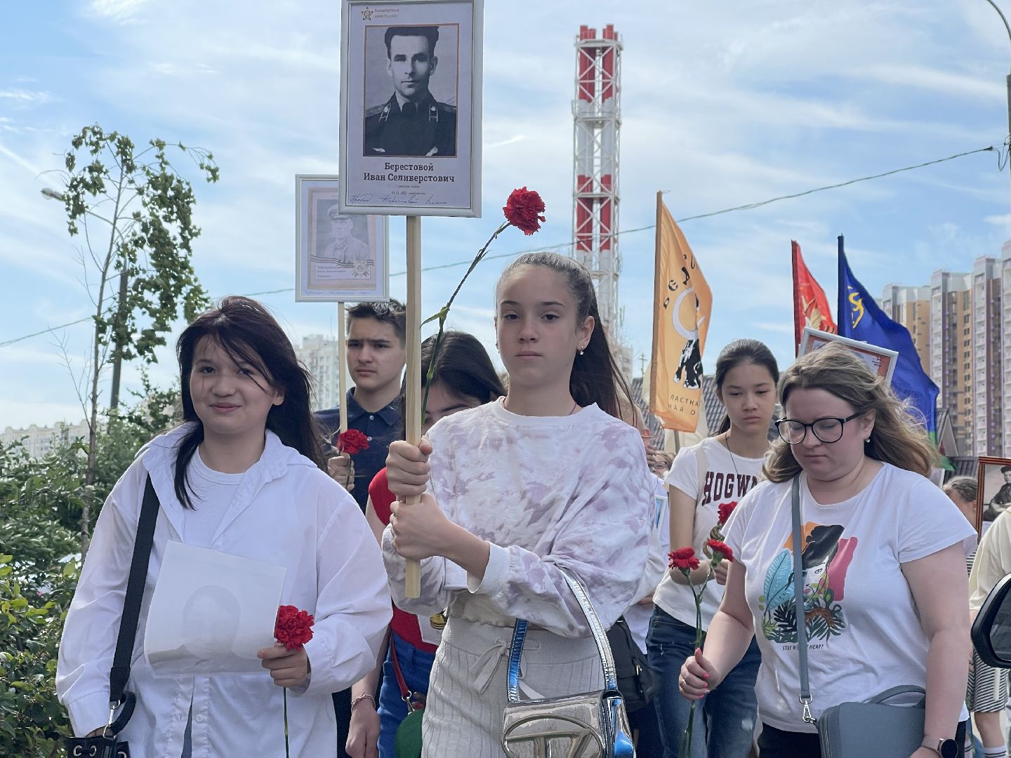 Одинцово, флагман, день памяти и скорби, акция, волонтёры,