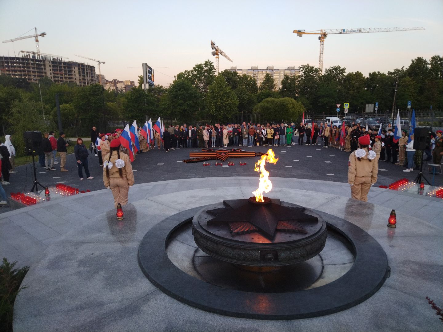 Свеча Памяти, Мытищи, Вечный Огонь