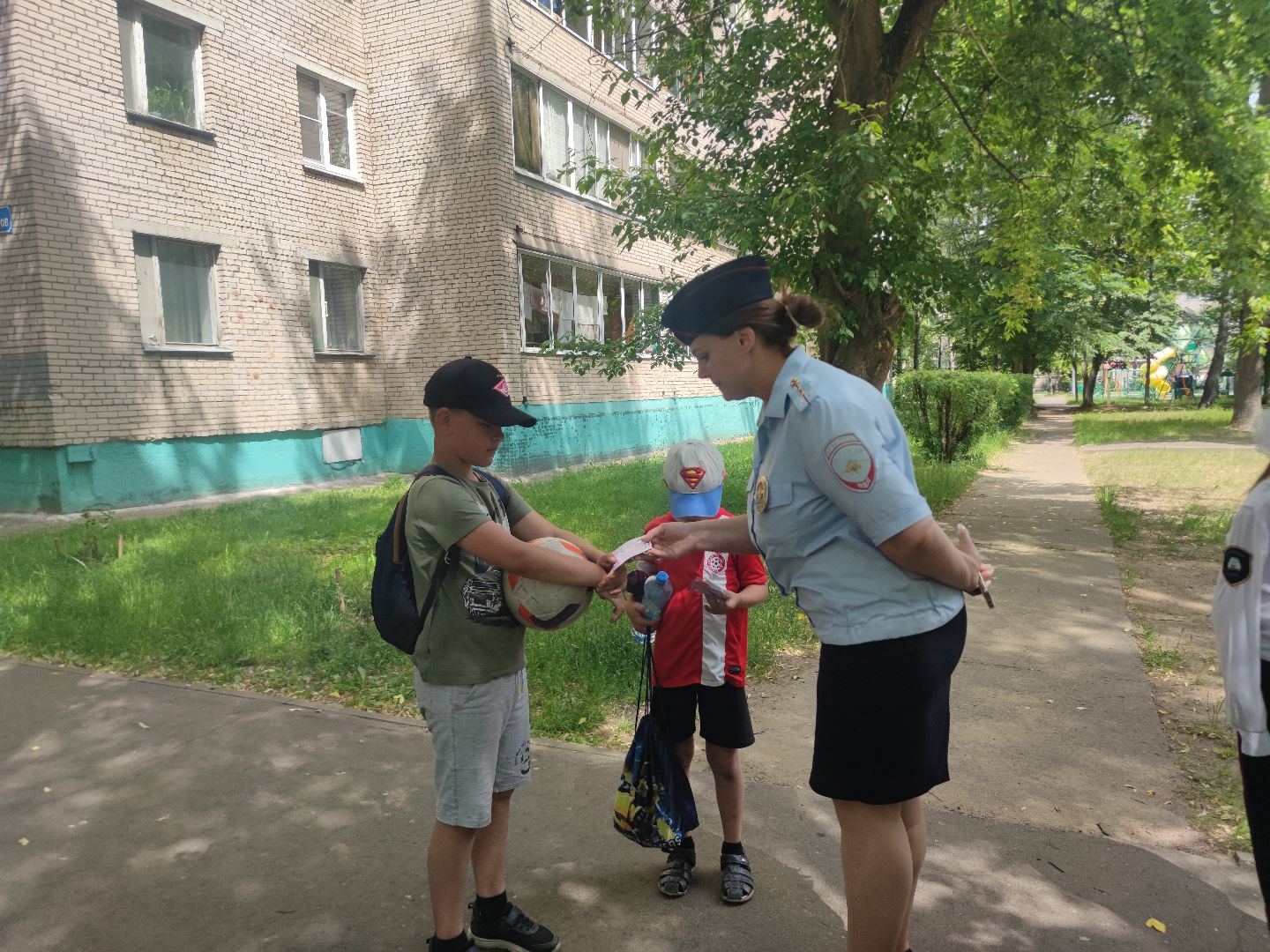 юные инспекторы дорожного движения, безопасный двор, дети, Дубна