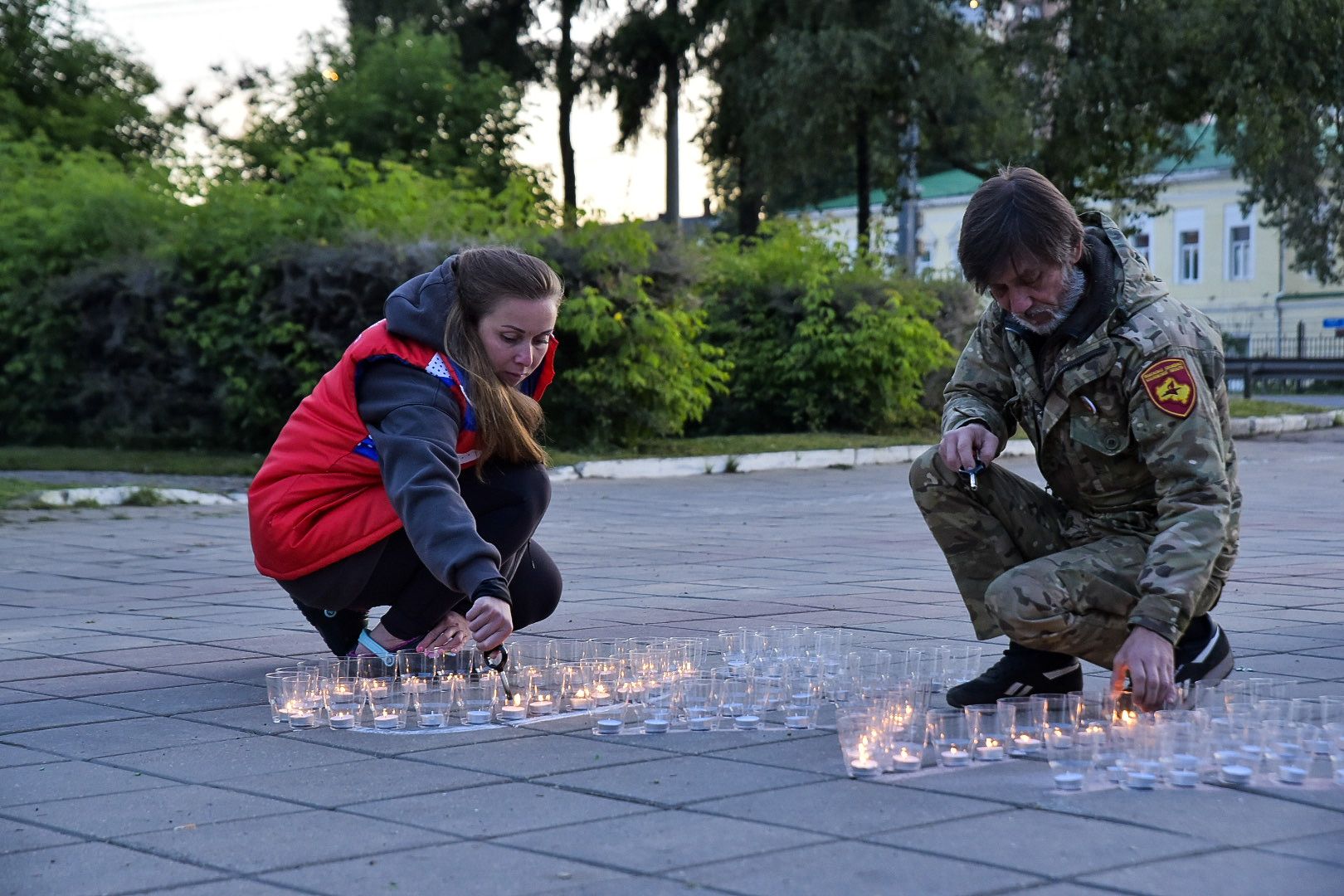 Солнечногорск, акция, свеча памяти, война, солдаты