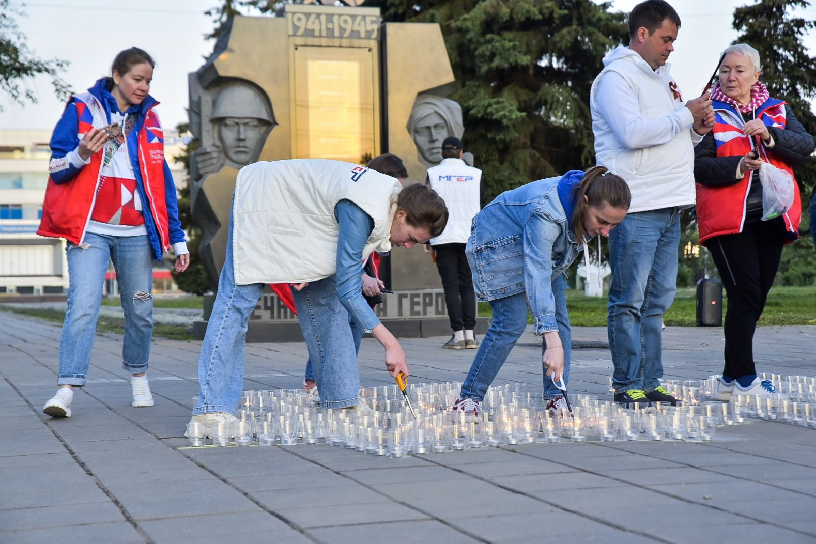 Солнечногорск, акция, свеча памяти, война, солдаты