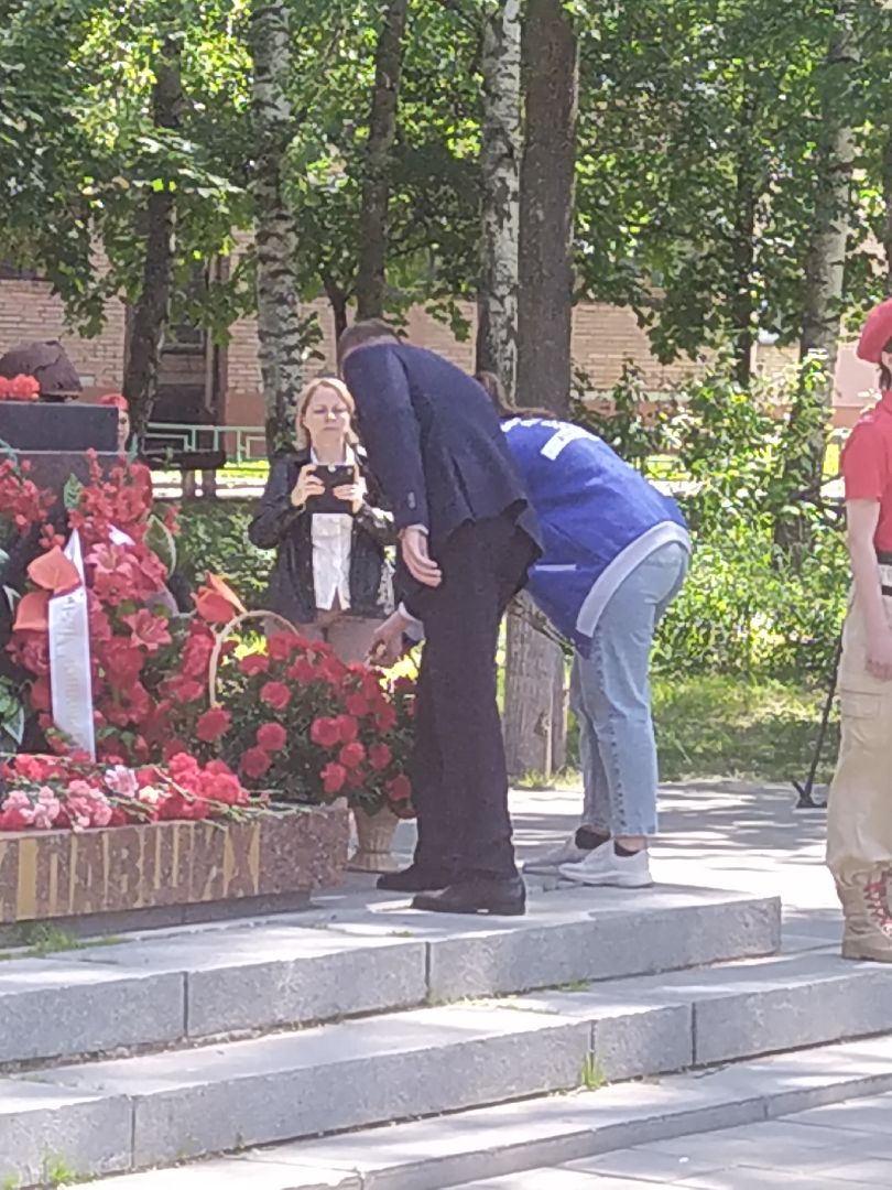 Долгопрудный, 22 июня, День памяти и скорби, ветераны, мемориал, вечный огонь