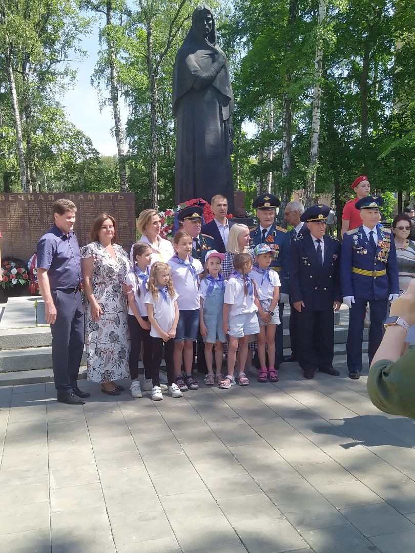 Долгопрудный, 22 июня, День памяти и скорби, ветераны, мемориал, вечный огонь