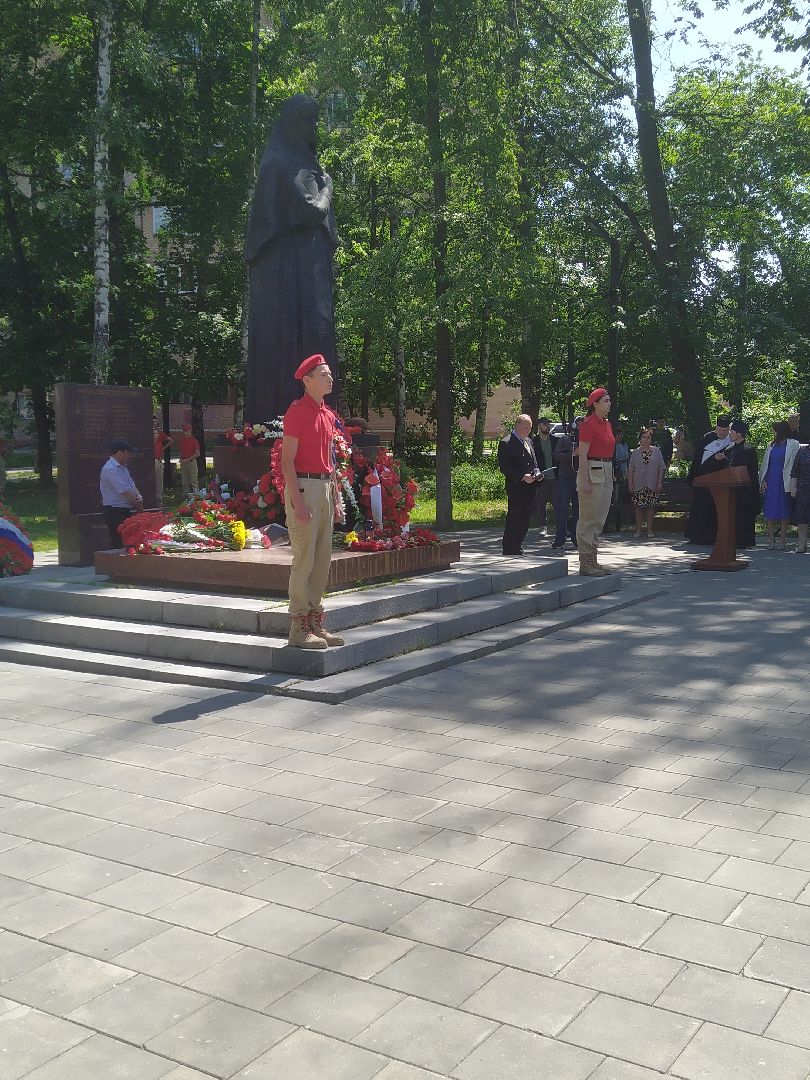 Долгопрудный, 22 июня, День памяти и скорби, ветераны, мемориал, вечный огонь