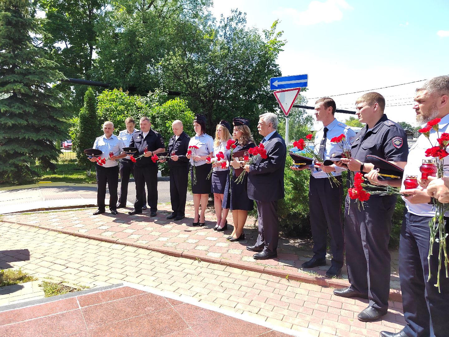 Пушкино, день памяти и скорби, Полиция, МВД России,