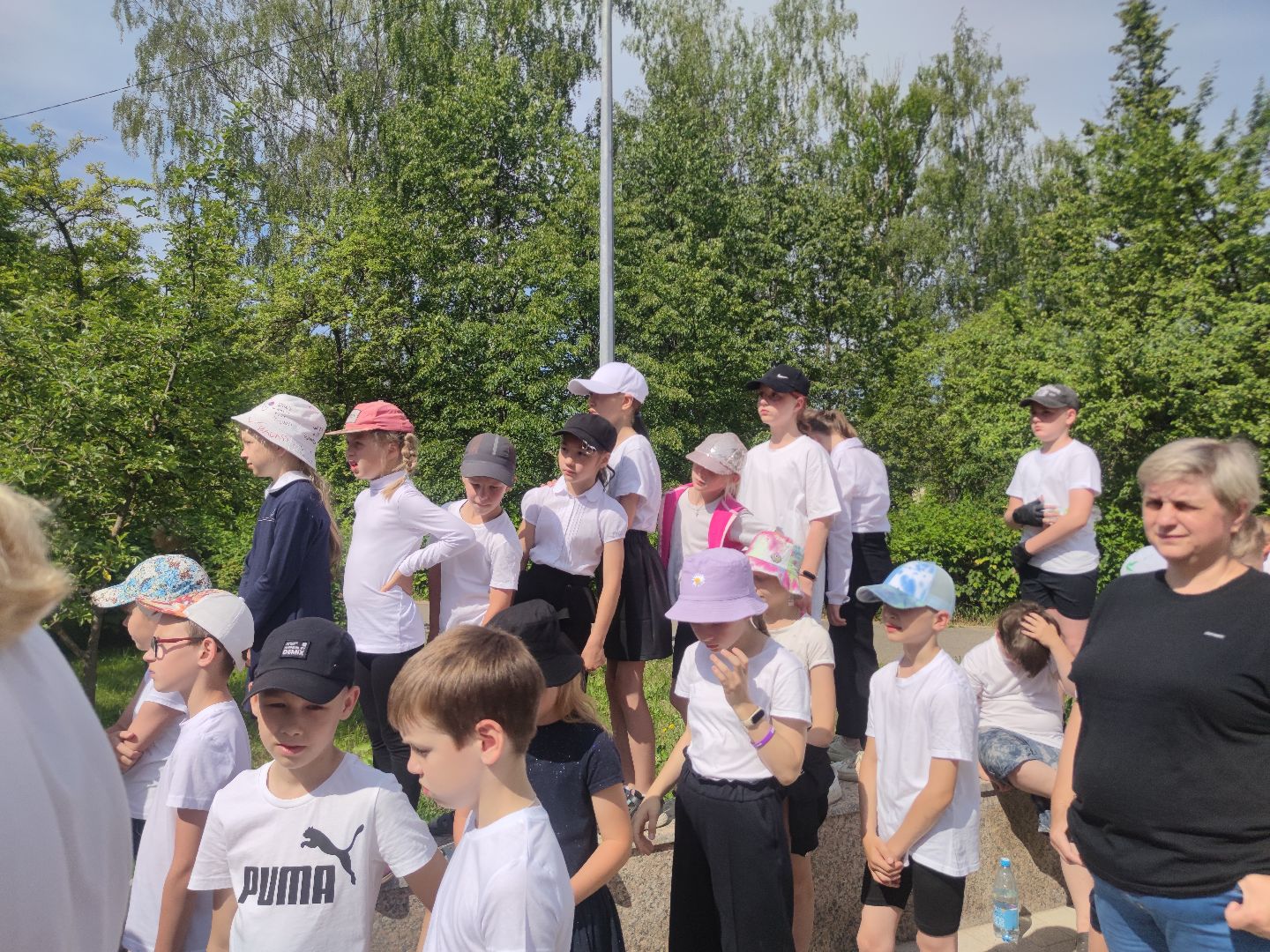 Митинг, дети, День памяти и скорби, Дубна