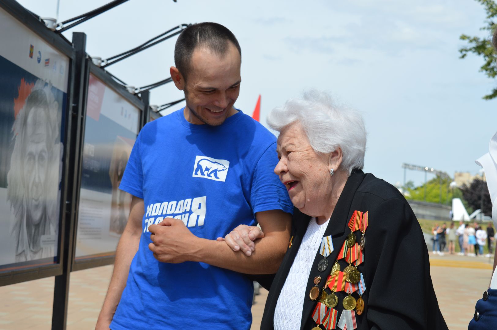 Лица Героев, акция, День памяти и скорби, ветераны ВОВ, Дзержинский, Люберцы