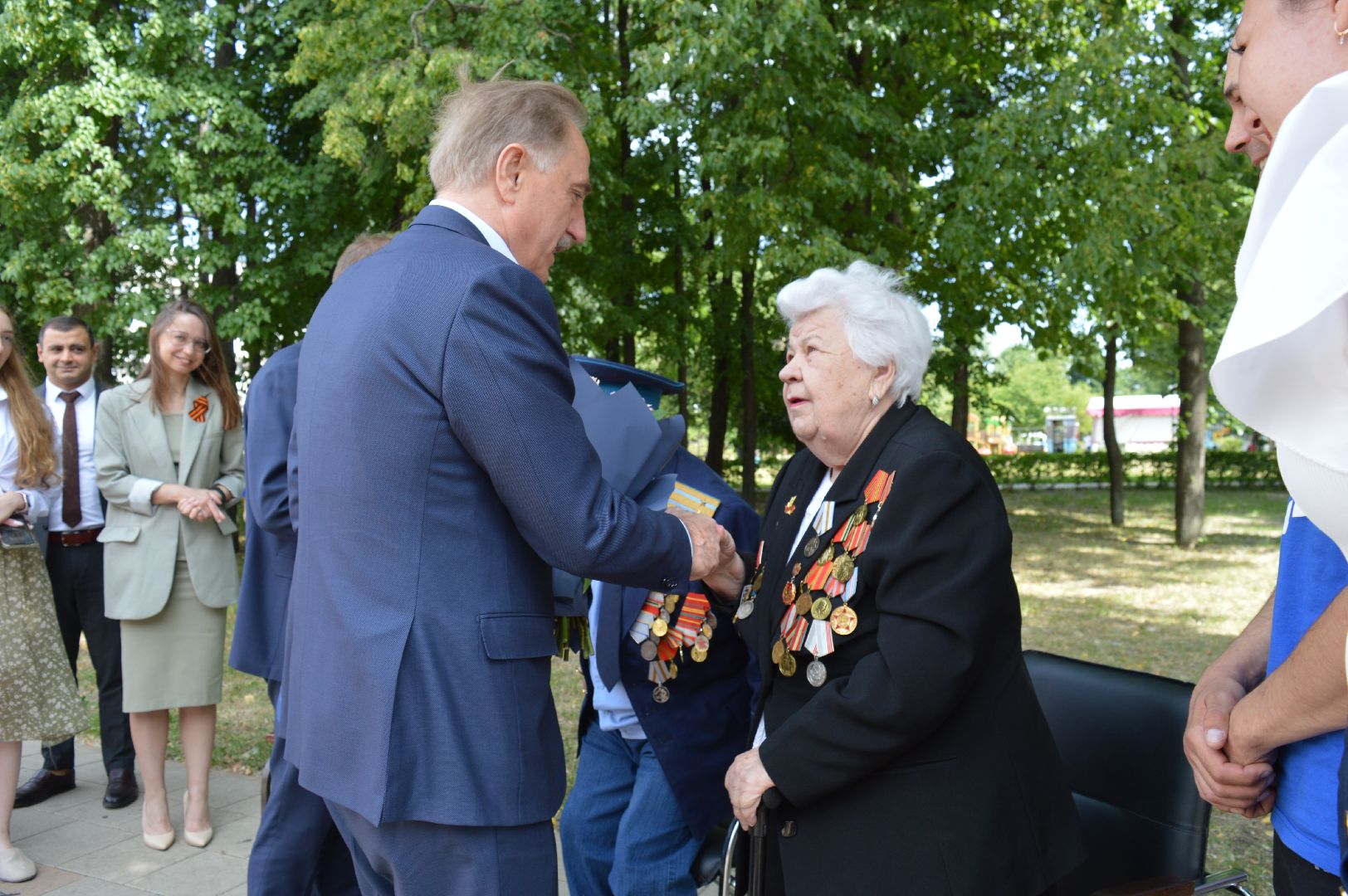 Лица Героев, акция, День памяти и скорби, ветераны ВОВ, Дзержинский, Люберцы