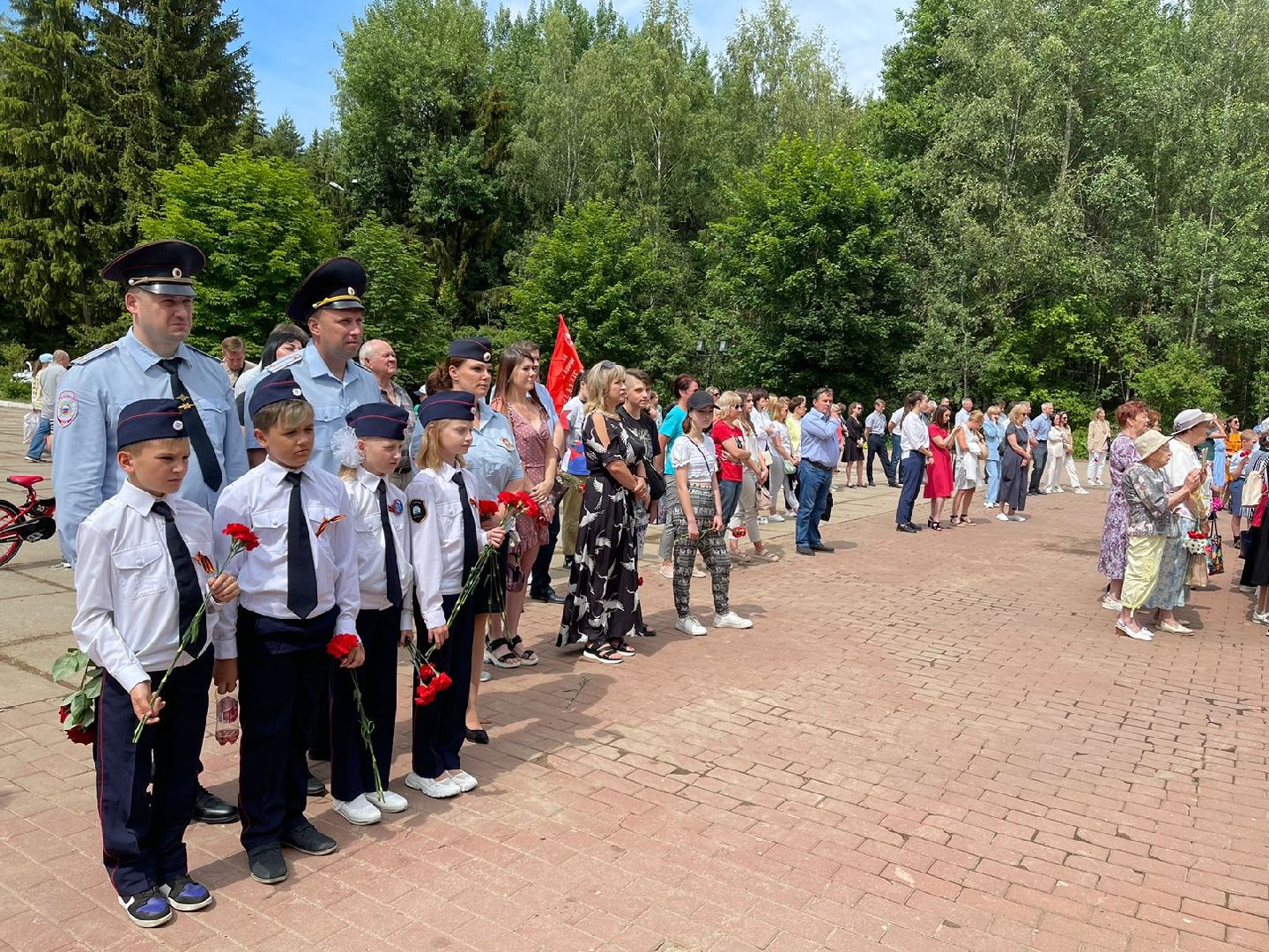 мемориал, митинг, дети, ЮИД, Дубна