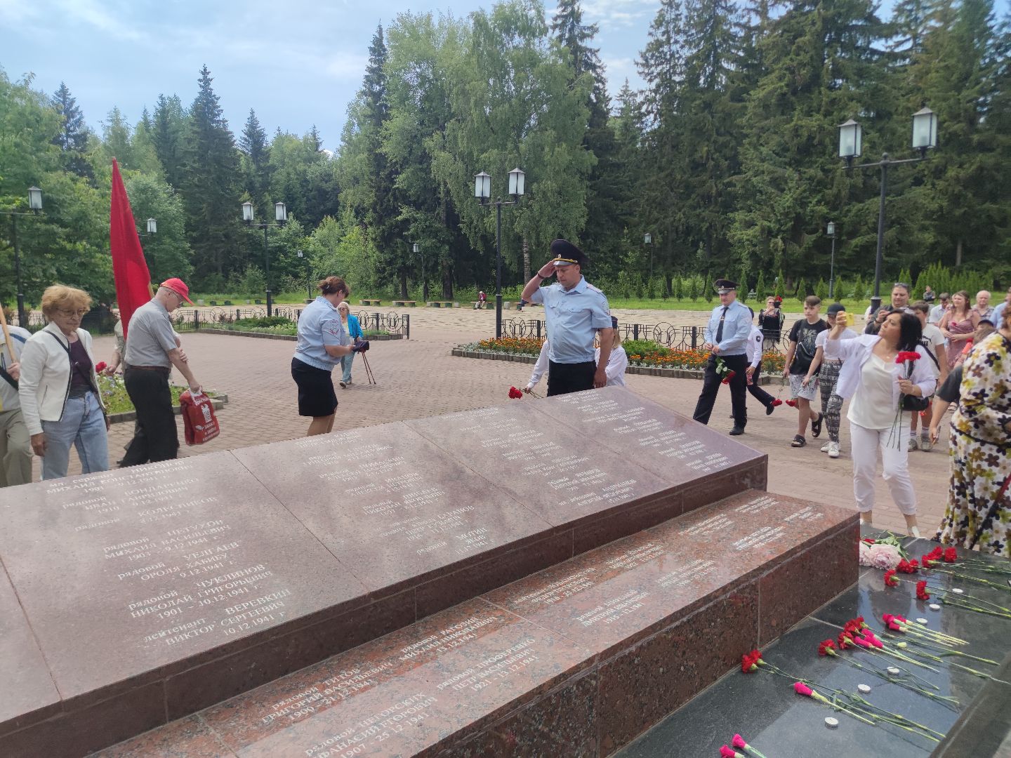 мемориал, митинг, дети, ЮИД, Дубна