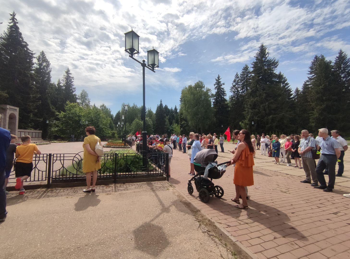 митинг, День памяти и скорби, дети, ветераны, Дубна