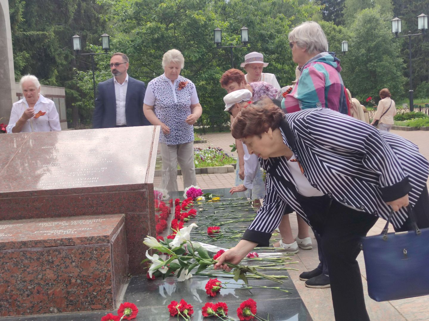 митинг, День памяти и скорби, дети, ветераны, Дубна