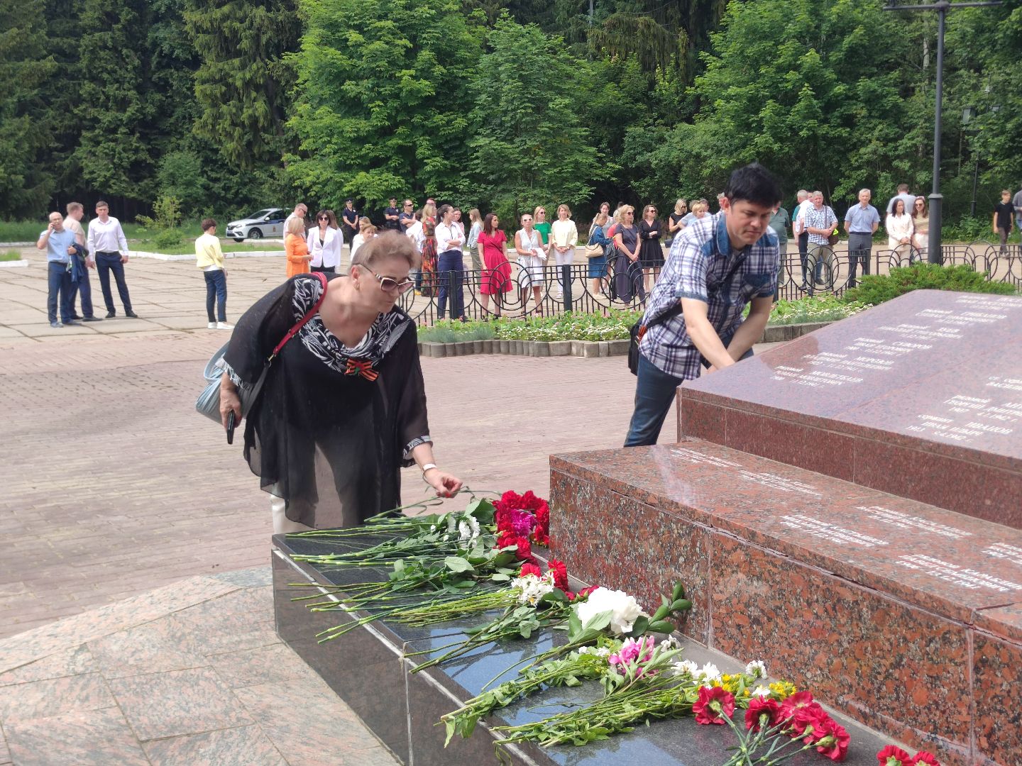 митинг, День памяти и скорби, дети, ветераны, Дубна