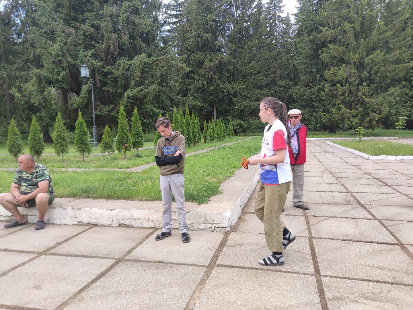 Волонтеры Подмосковья, Дубна, митинг, дети, георгиевская лента