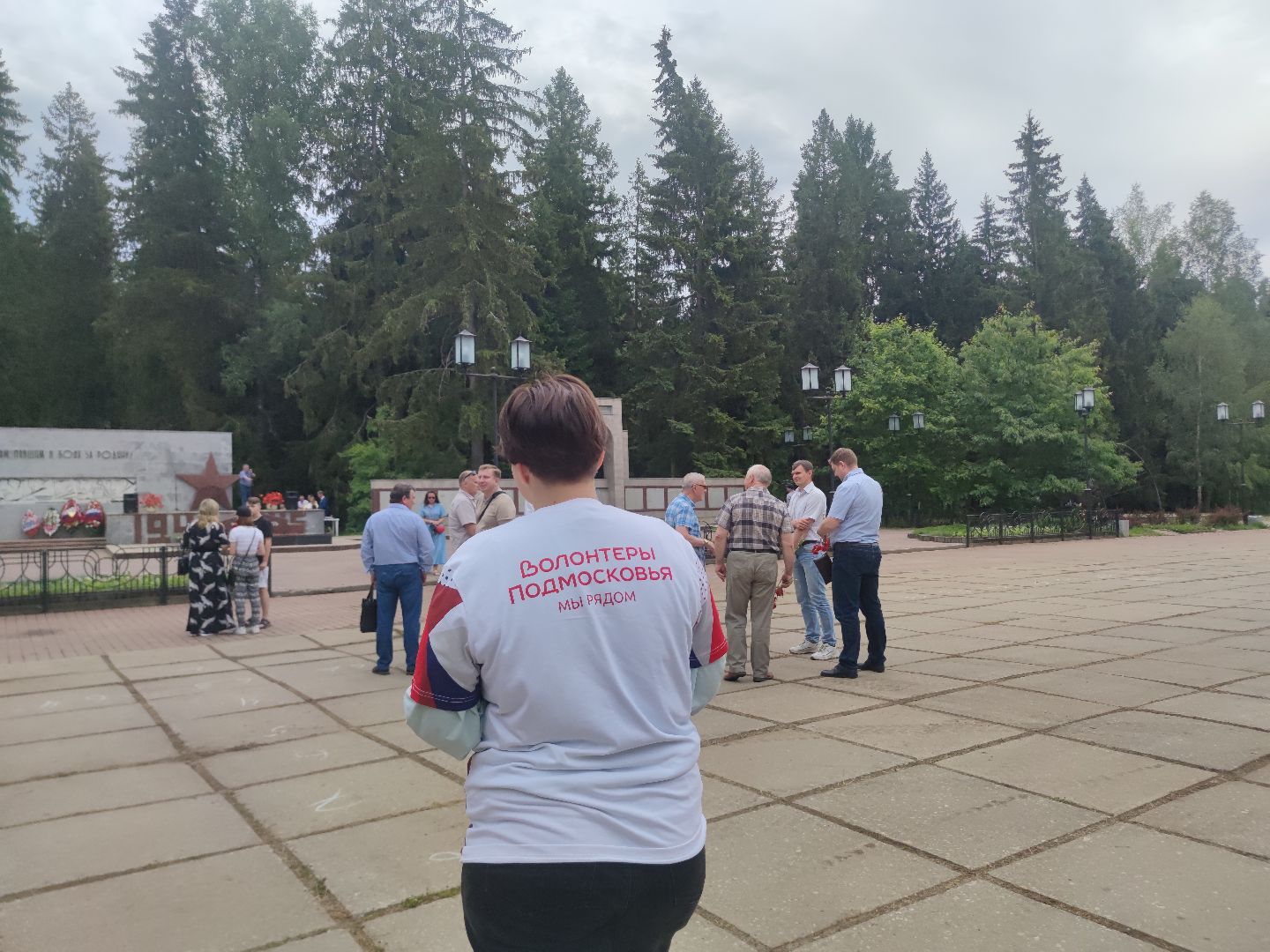 Волонтеры Подмосковья, Дубна, митинг, дети, георгиевская лента