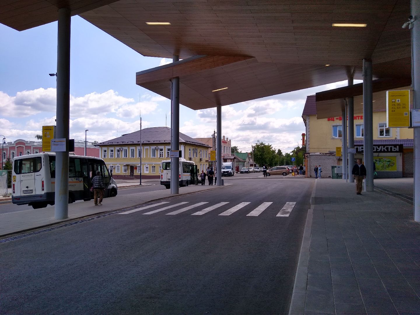 Бронницы, транспорт, новый автовокзал