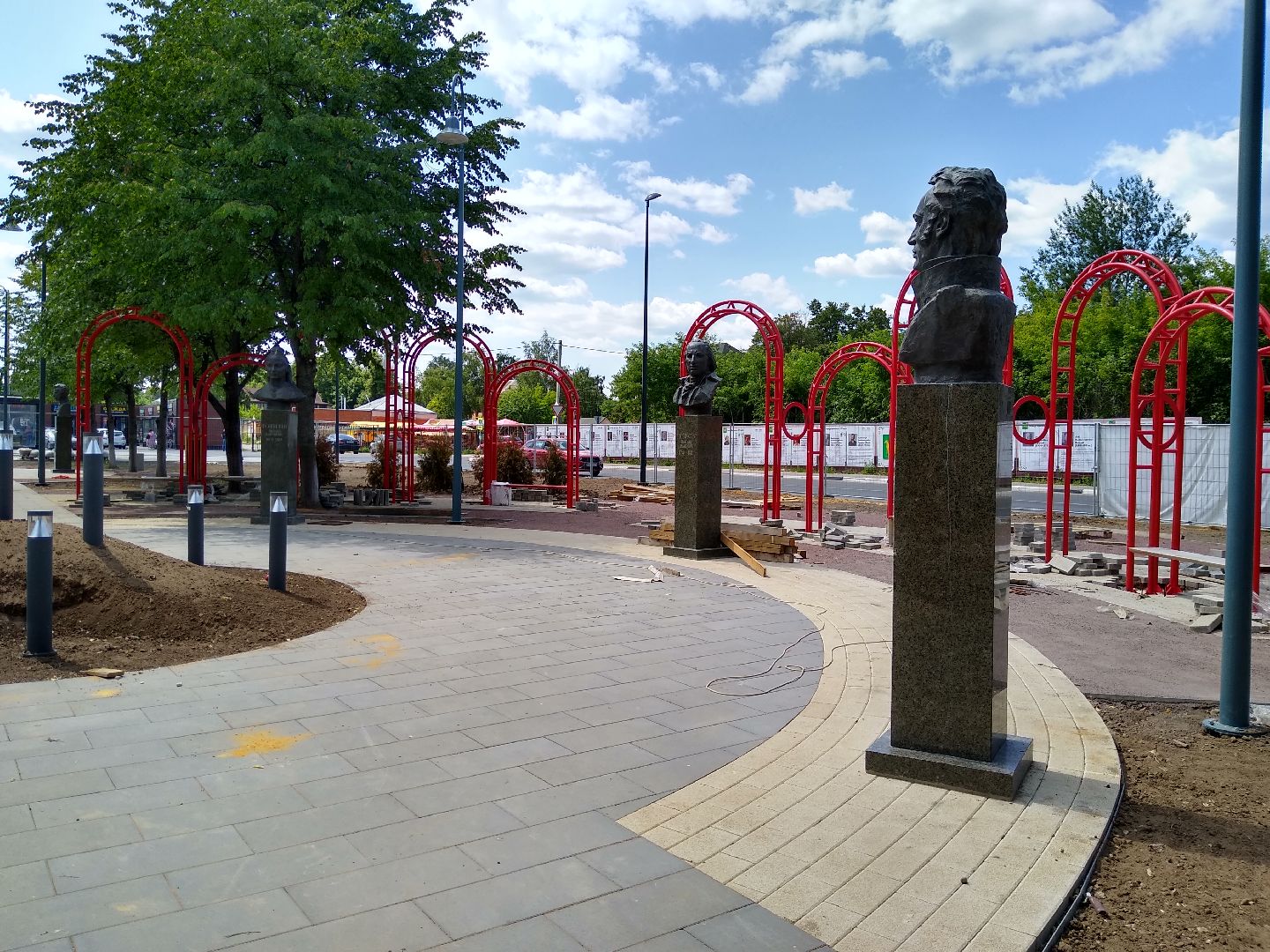 Бронницы, благоустройство, реконструкция площади Тимофеева