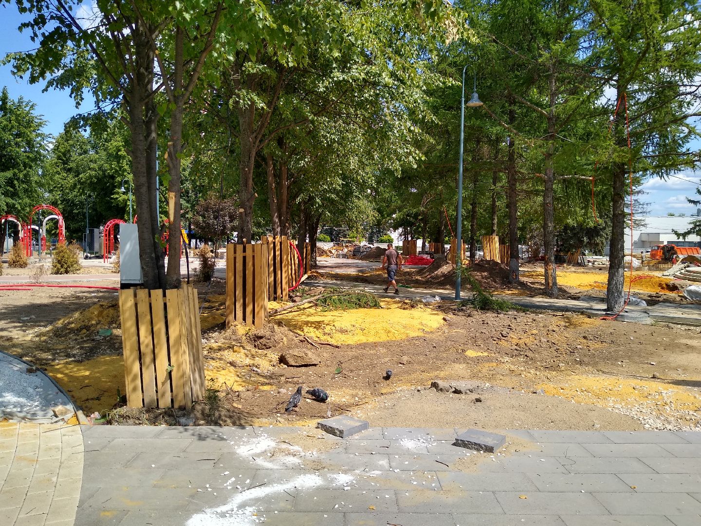 Бронницы, благоустройство, реконструкция площади Тимофеева