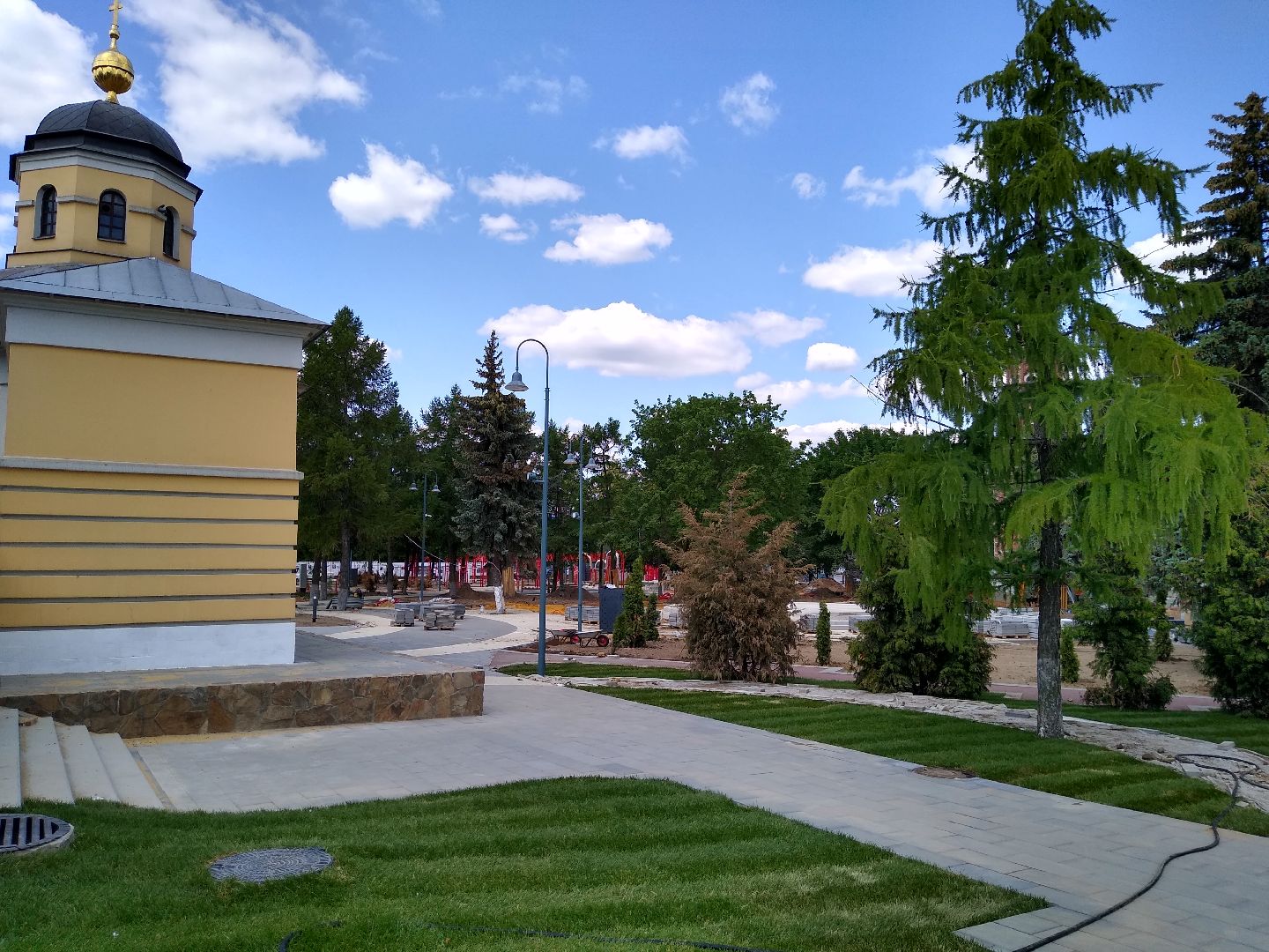 Бронницы, благоустройство, реконструкция площади Тимофеева