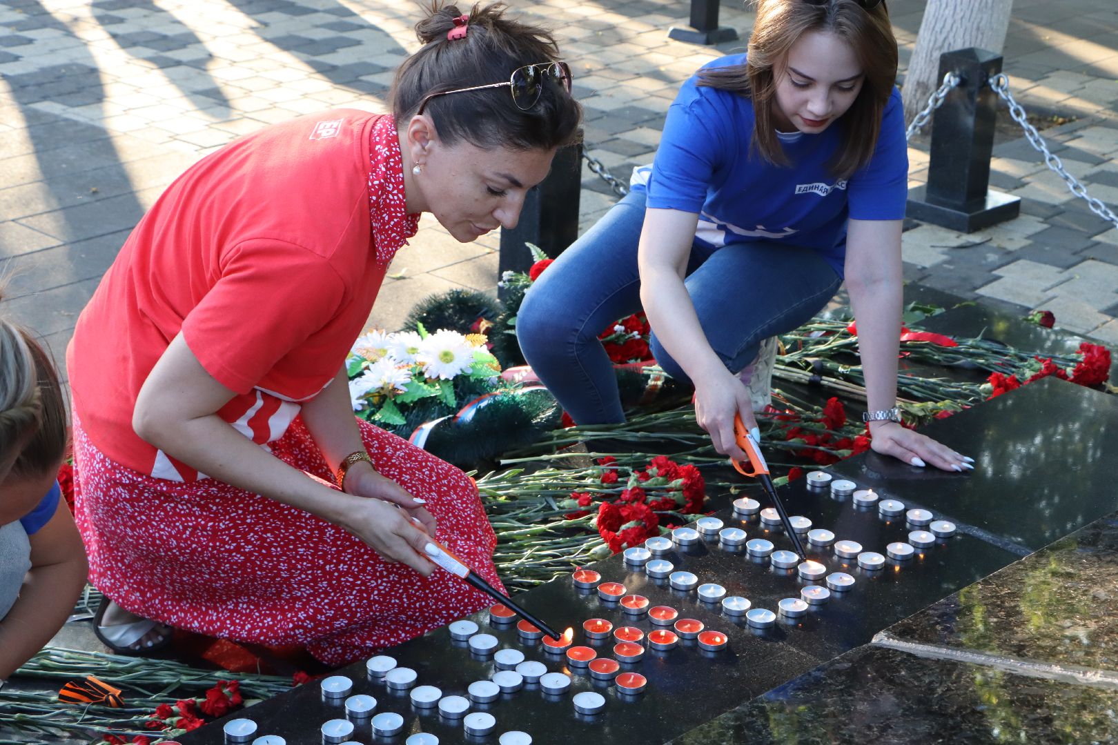 Серебряные Пруды, Свеча памяти