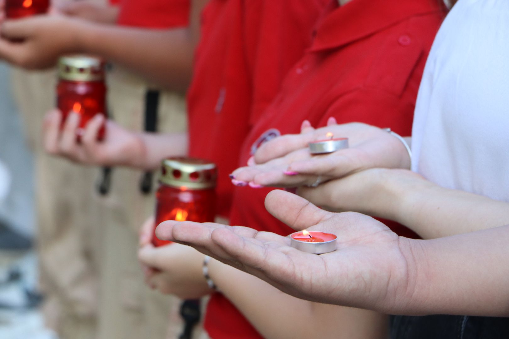 Серебряные Пруды, Свеча памяти