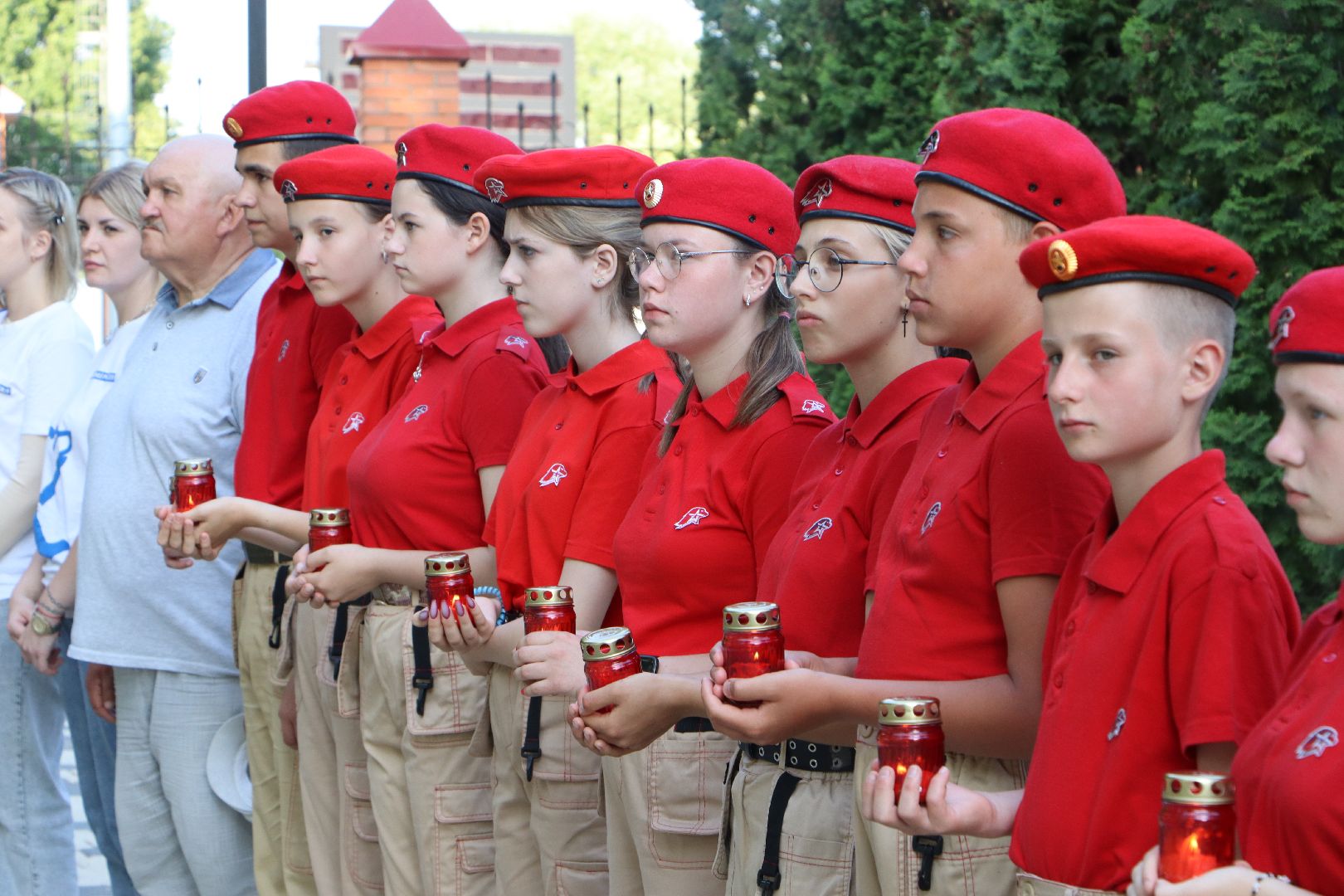 Серебряные Пруды, Свеча памяти