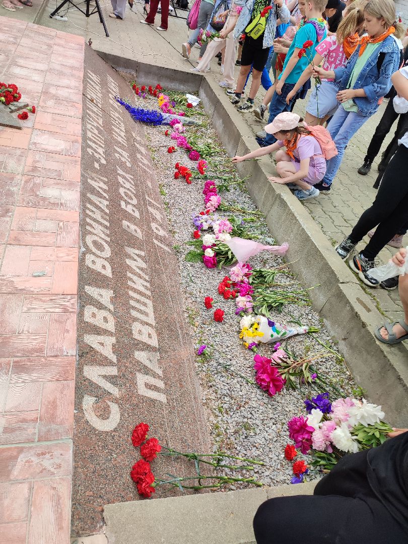 #звездапобеды, #талдомскийокруг, #победа, #минутамолчания, #экопарксолнечныйберег