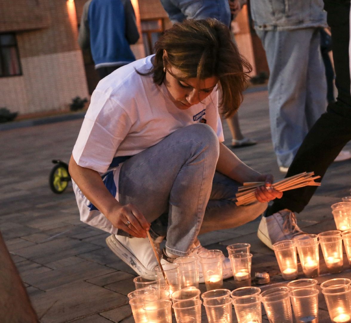 Домодедово, свеча памяти, день памяти