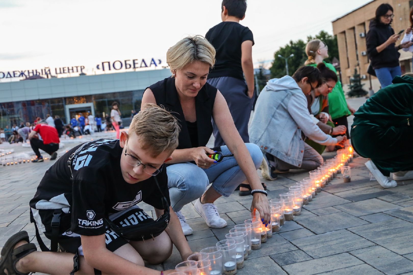 Домодедово, свеча памяти, день памяти