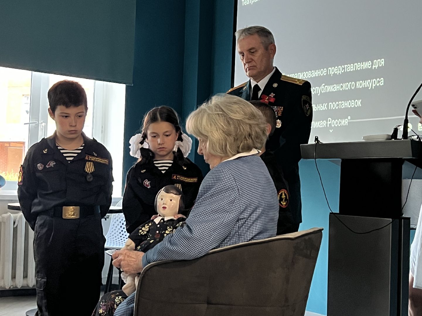 Химки, библиотека, День памяти и скорби, ветеран