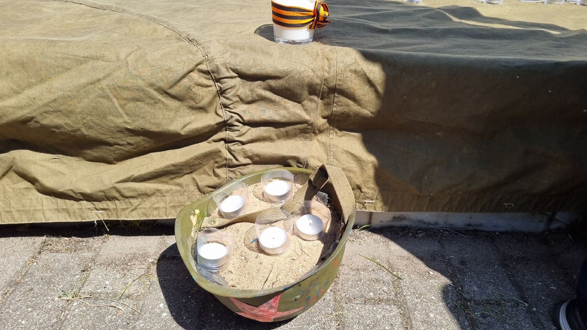 Подмосковье, Ивантеевка, Минута молчания