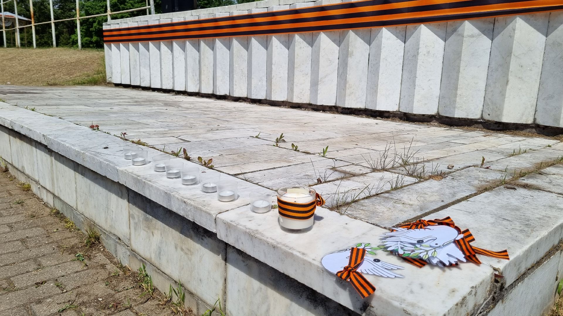 Подмосковье, Ивантеевка, Минута молчания